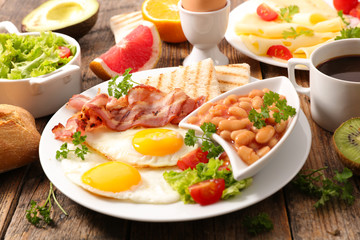 healthy full breakfast