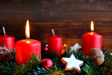 Adventskranz - zweiter Advent