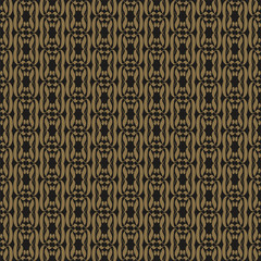 Abstract background, geometric seamless pattern texture for any purpose. Abstract modern dark brown background. Vector illustration