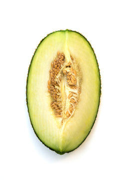 Melon isolated on white background