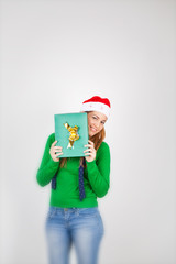 Happy Christmas home scene