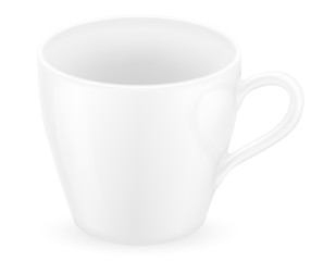 cup for coffee and tea stock vector illustration
