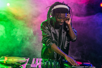 african american DJ