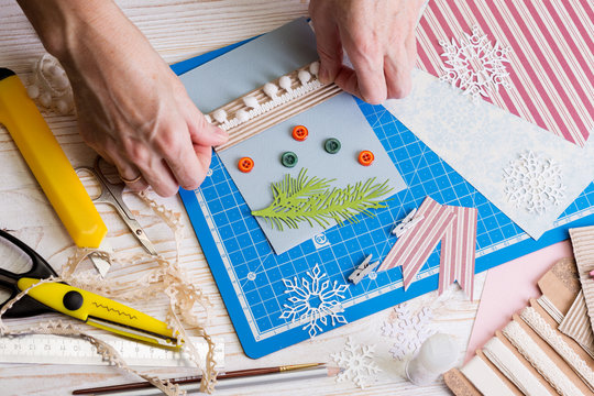 New Year scrapbooking