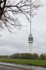 Obraz premium Radio Television tower in the Netherlands