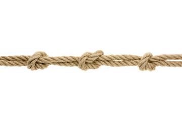 rope with knots