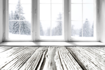 winter window