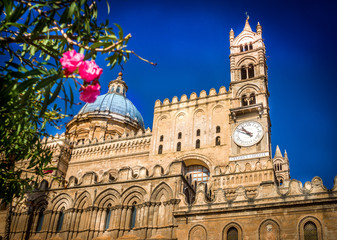 Palermo cathedral, Sicily, Italy, Europe