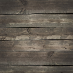Naklejka premium Dark Gray Wooden Boards Background