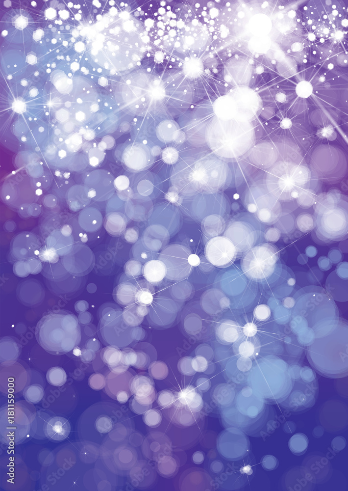 Wall mural vector violet, sparkle background. christmas background.