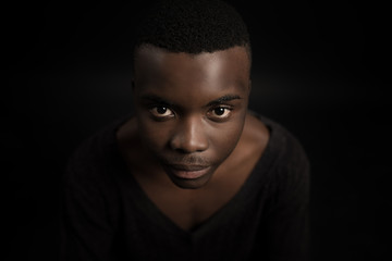 African young man portrait