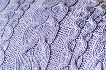 close up of knit wear