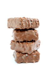 image of a chocolate waffles