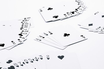 Obraz premium cards on the table