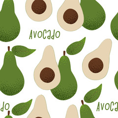 Avocado vector illustration