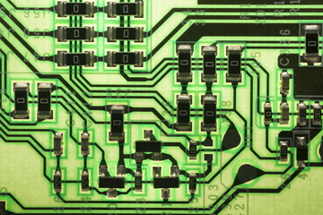 Detail of electronic circuit