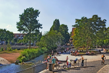 Erfurt, An der Krämerbrücke