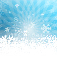 Winter Vector Background