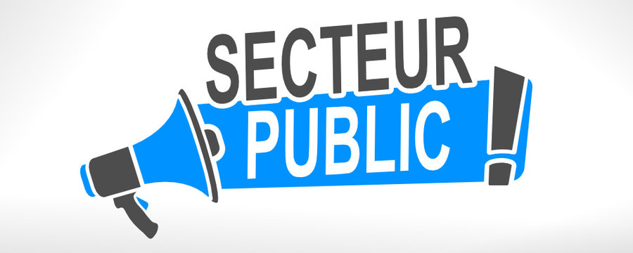 secteur public sur m&eacute;gaphone