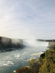 Splendida vista delle cascate del Niagara, Ontario, Canada