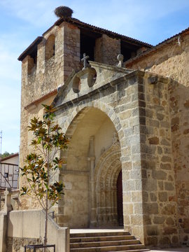 Cuacos de Yuste, pueblo de Caceres (Extremadura, España)