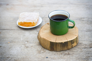 tea with honey