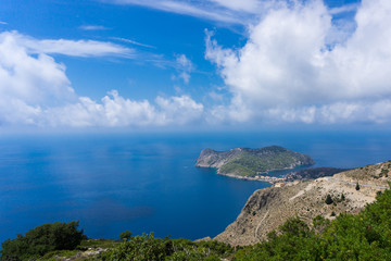 Asos peninsula in Kefalonia Creece
