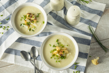 Healthy Homemade Cauliflower Soup