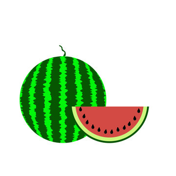 Fresh Slaced Ripe Watermelon