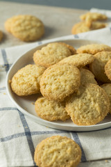 Sweet Homemade Vanilla Wafer Cookies