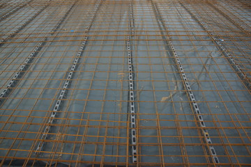 Baustahlmatten mit Abstandshaltern