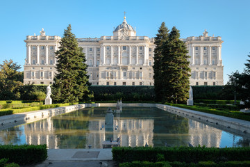 Naklejka premium The Royal Palace of Madrid
