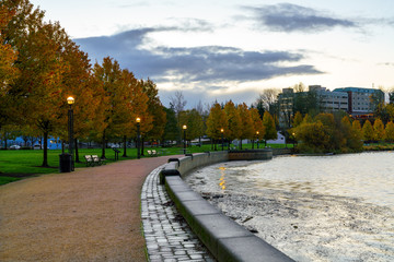 Heritage Park Olympia At Sunrise