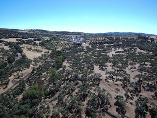 Obraz premium Cumbres de Enmedio pueblo de Huelva, Andalucía