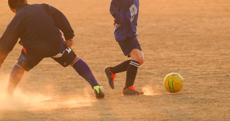 Naklejka premium サッカー フットボール