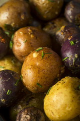 Savory Homemade Butter and Garlic Baby Potatoes
