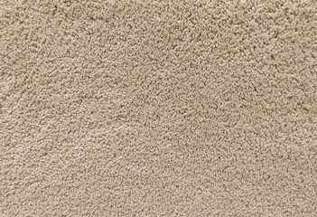 Detail of Brown Fluffy Fabric Texture Background