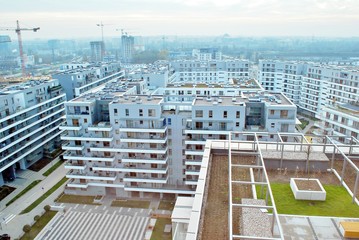 Modern residential area in the prestigious district