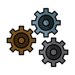 Gears machinery pieces