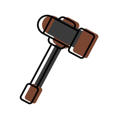 Gavel justice symbol