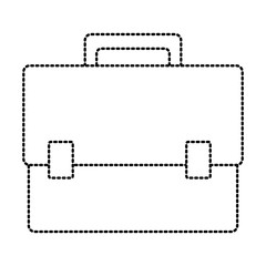 Business briefcase symbol icon vector illustration graphic design