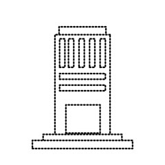 City building tower icon vector illustration graphic design