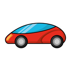 smart car autonomous self driving technology vector illustration
