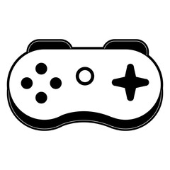 Console gamepad device icon vector illustration graphic design