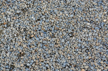 Crushed stone ground floor