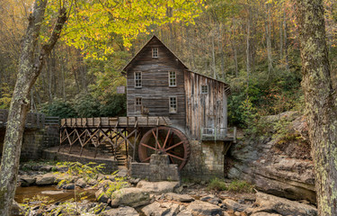 Babcock grist mill in West Virginia © steheap