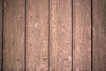 Old antique weathered distressed damaged stained grunge painted wood grain planked wall background texture photo
