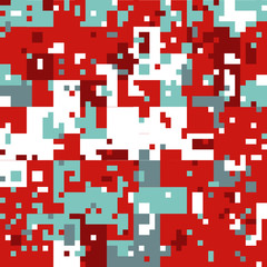 Christmas Pixel Pattern