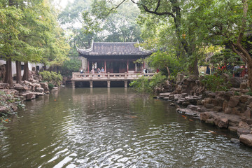 Naklejka premium Shanghai Yu Garden
