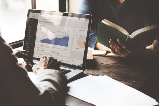 Business people working together